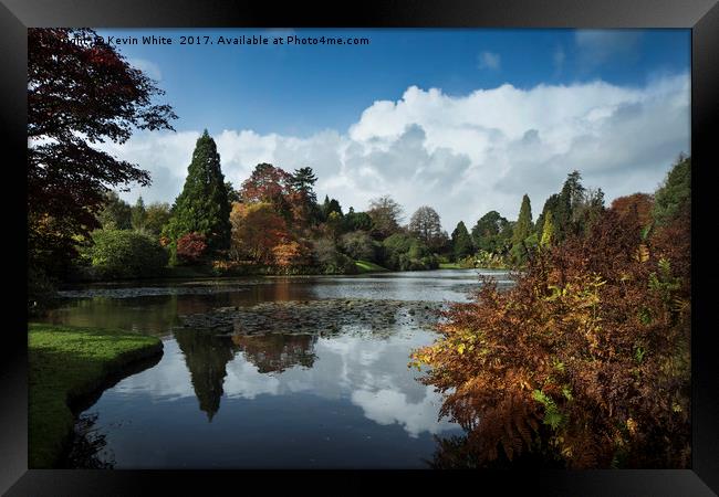 Autumn Colours Framed Print by Kevin White