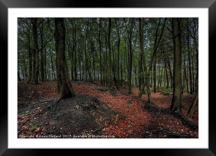 Autumn Framed Mounted Print by Kevin Clelland