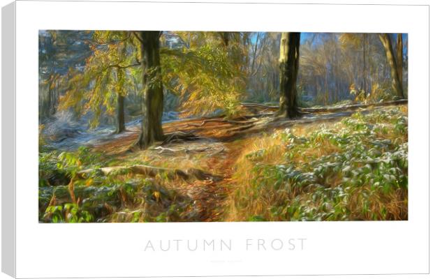 Autumn Frost Canvas Print by Andrew Roland