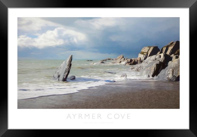 Ayrmer Cove Framed Print by Andrew Roland