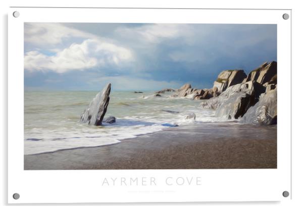 Ayrmer Cove Acrylic by Andrew Roland