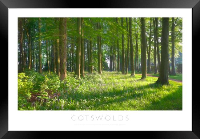 Cotswolds Framed Print by Andrew Roland