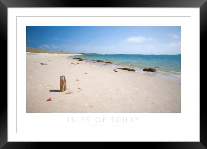 Isles of Scilly Framed Mounted Print by Andrew Roland