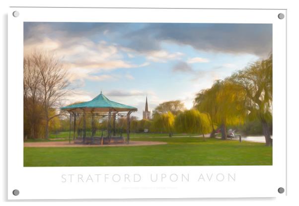 Stratford upon Avon Acrylic by Andrew Roland