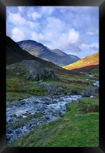 Honister Pass Lake District Framed Print by Jacqi Elmslie