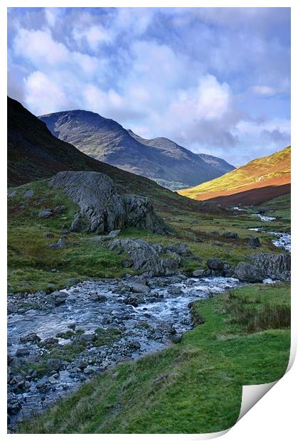 Honister Pass Lake District Print by Jacqi Elmslie