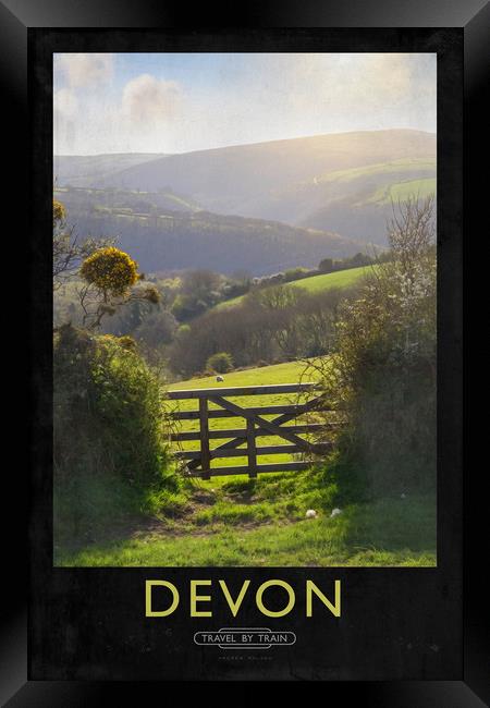 Devon Framed Print by Andrew Roland