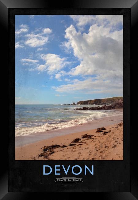 Devon Framed Print by Andrew Roland