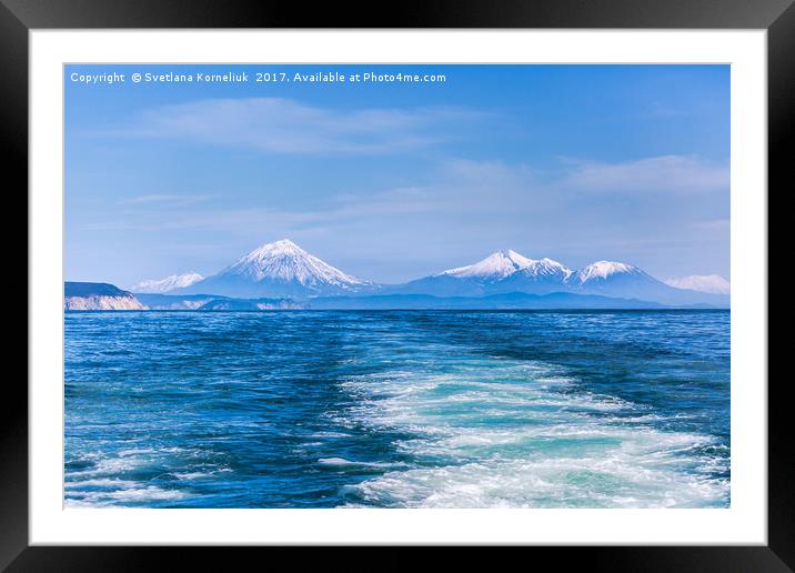 Pacific Ocean Framed Mounted Print by Svetlana Korneliuk