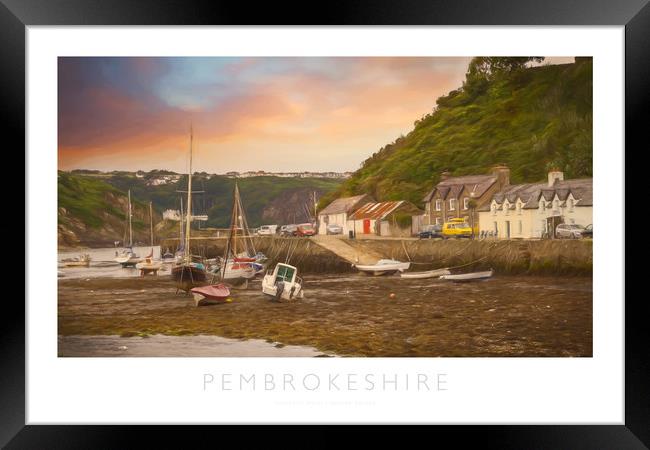 Pembrokeshire Framed Print by Andrew Roland