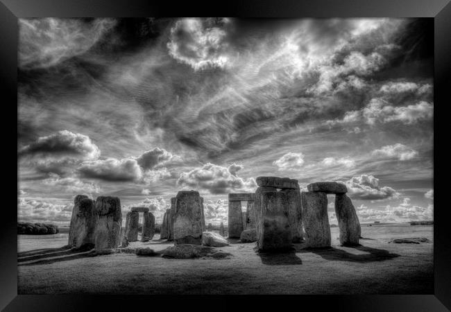 Stonehenge Vista  Framed Print by David Pyatt