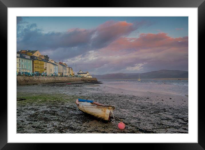 Sunset at Aberdovey Framed Mounted Print by Colin Allen