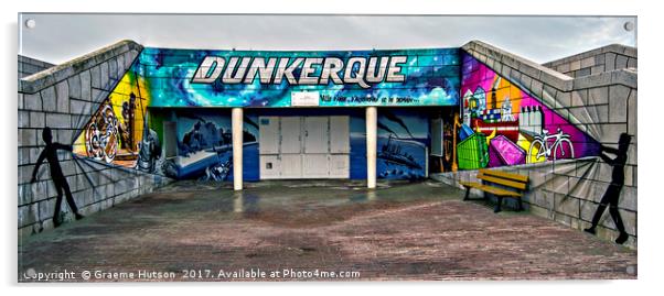 Dunkirk Gaffiti Acrylic by Graeme Hutson
