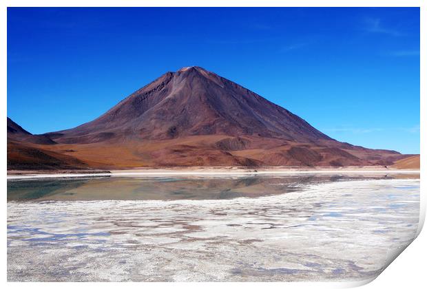Licancabur Volcano, Bolivia  Print by Aidan Moran