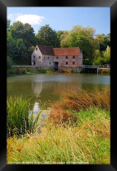 Sturminster Newton Mill, Dorset Framed Print by Derek Daniel