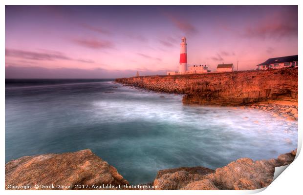 Portland Bill Lighthouse, Portland, Dorset  Print by Derek Daniel