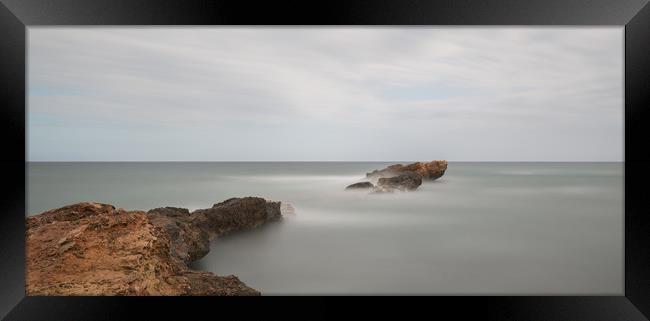 ibiza seascape Framed Print by kevin murch