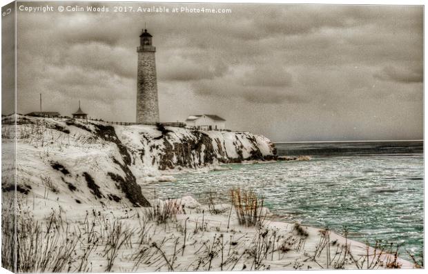 Cap des Rosiers lighthouse Canvas Print by Colin Woods