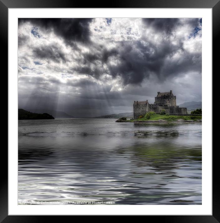 Eilean Donan Castle in Scotland Framed Mounted Print by Colin Woods