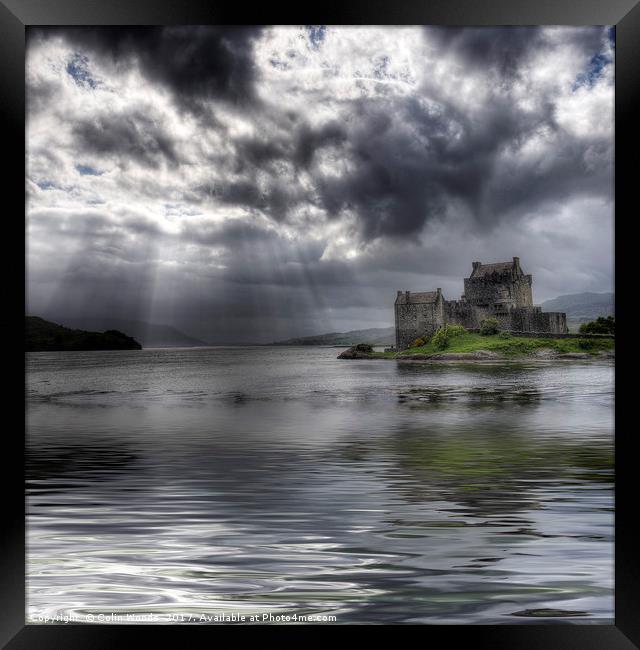 Eilean Donan Castle in Scotland Framed Print by Colin Woods