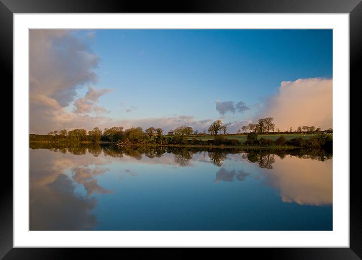 Reflective Moods Framed Mounted Print by Mark Robson