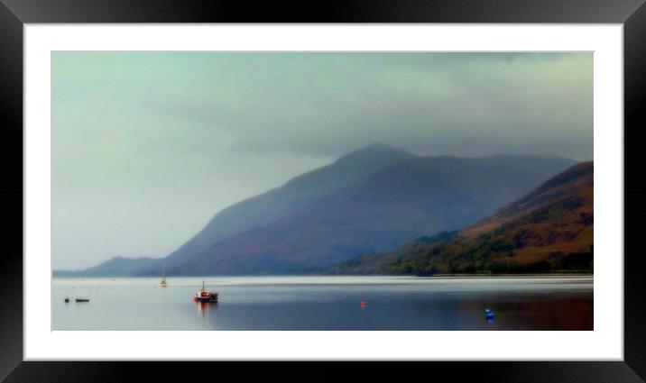 fort william light Framed Mounted Print by dale rys (LP)