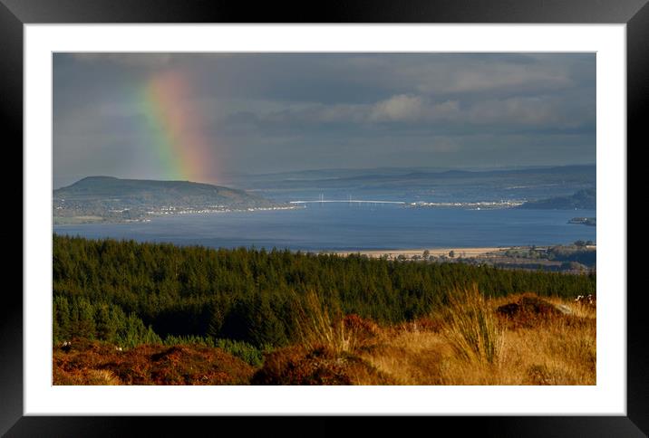 View Down the Beauly Firth  Framed Mounted Print by Macrae Images