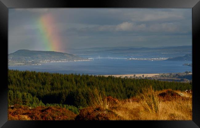 View Down the Beauly Firth  Framed Print by Macrae Images