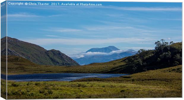 View of Ben Nevis Canvas Print by Chris Thaxter