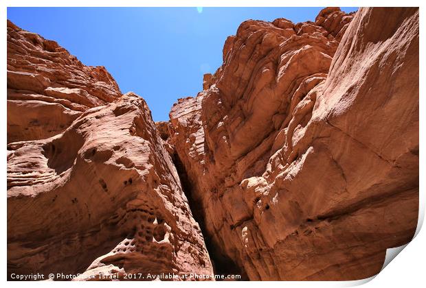 The Red Canyon near Eilat, Israel  Print by PhotoStock Israel