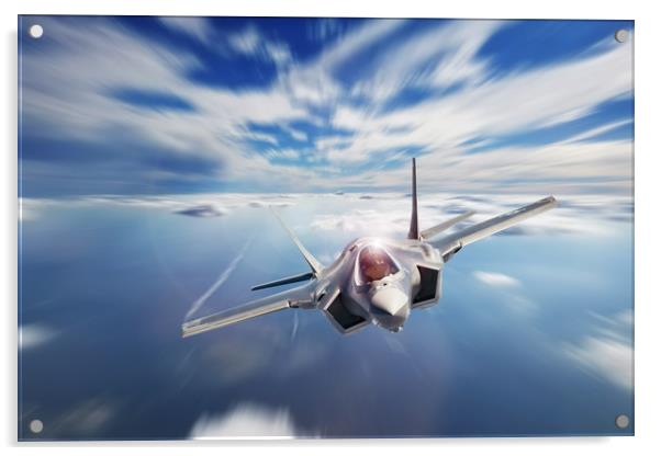 The F-35 Acrylic by J Biggadike