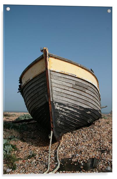 Dungeness boat Acrylic by mark blower