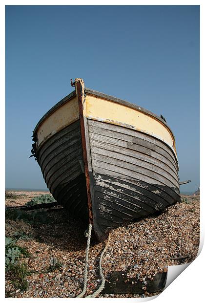 Dungeness boat Print by mark blower