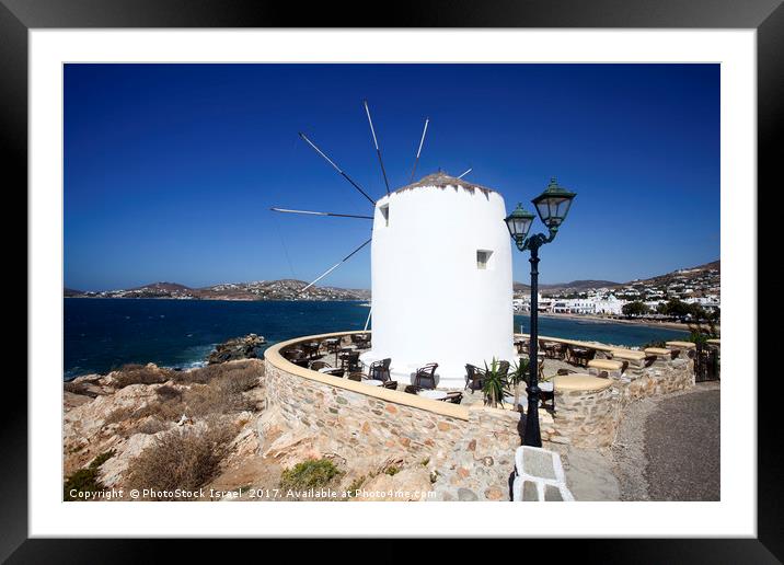 Antiparos, Greek island Framed Mounted Print by PhotoStock Israel