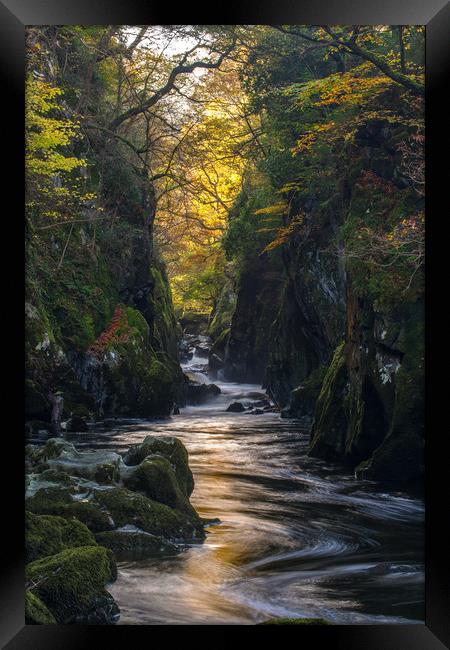 The Fairy Glen Framed Print by Clive Ashton