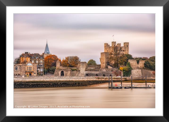 River Passing - Rochester Framed Mounted Print by Wayne Lytton