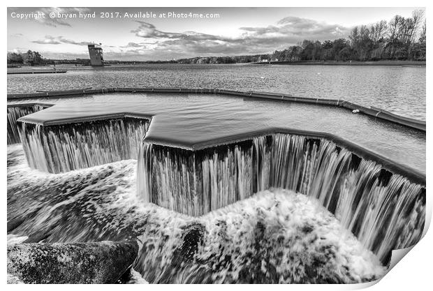 Strathclyde Country Park Print by bryan hynd