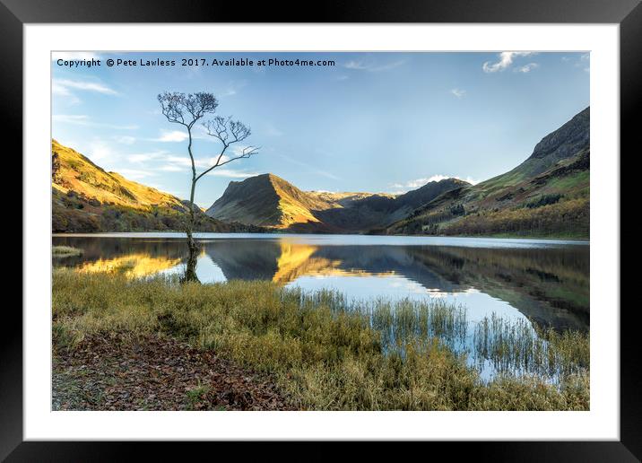 Buttermere Framed Mounted Print by Pete Lawless