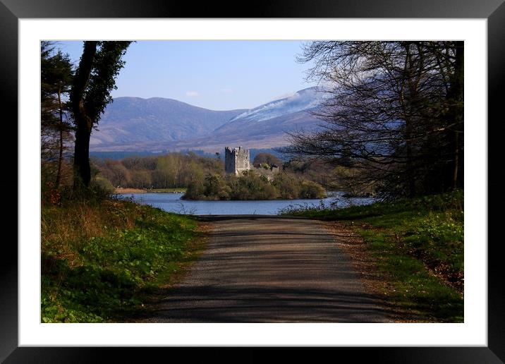 Castle On The Lakes  Framed Mounted Print by Aidan Moran