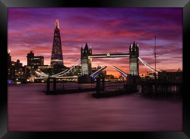 Tower Bridge London Framed Print by Clive Eariss
