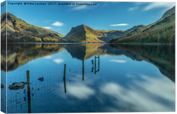 Buttermere Canvas Print by Pete Lawless