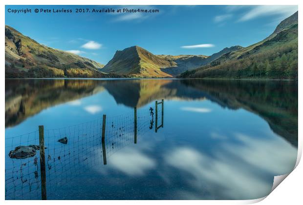 Buttermere Print by Pete Lawless