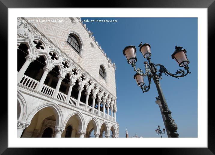  The Doge's Palace - Venice Framed Mounted Print by Samantha Higgs