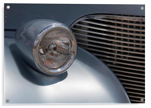 Vintage Graham Paige Headlight Acrylic by Luc Novovitch