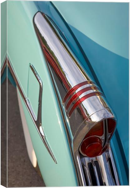 Buick Skylark Tail Fin Canvas Print by Luc Novovitch
