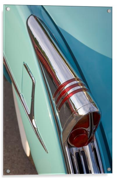 Buick Skylark Tail Fin Acrylic by Luc Novovitch