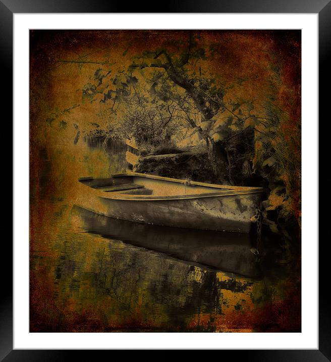 By The Lake Framed Mounted Print by Mark Robson