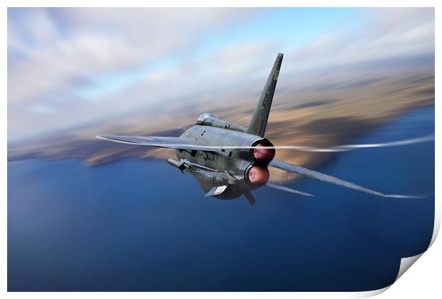 BAC Lightning F6 - XS904/BQ  Print by J Biggadike
