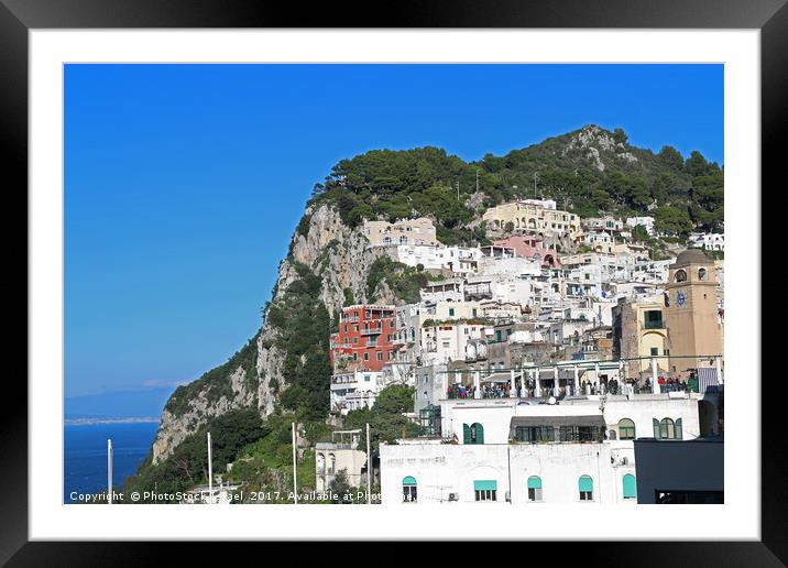Capri island, Italy Framed Mounted Print by PhotoStock Israel