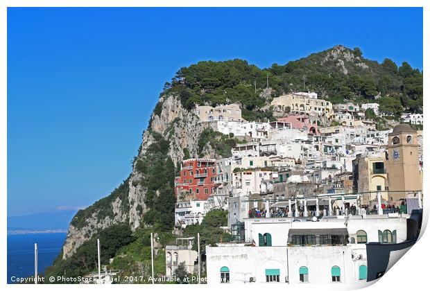 Capri island, Italy Print by PhotoStock Israel